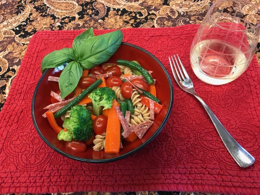 Christina Dodd's Most Excellent Pasta Primavera Salad - Christina Dodd