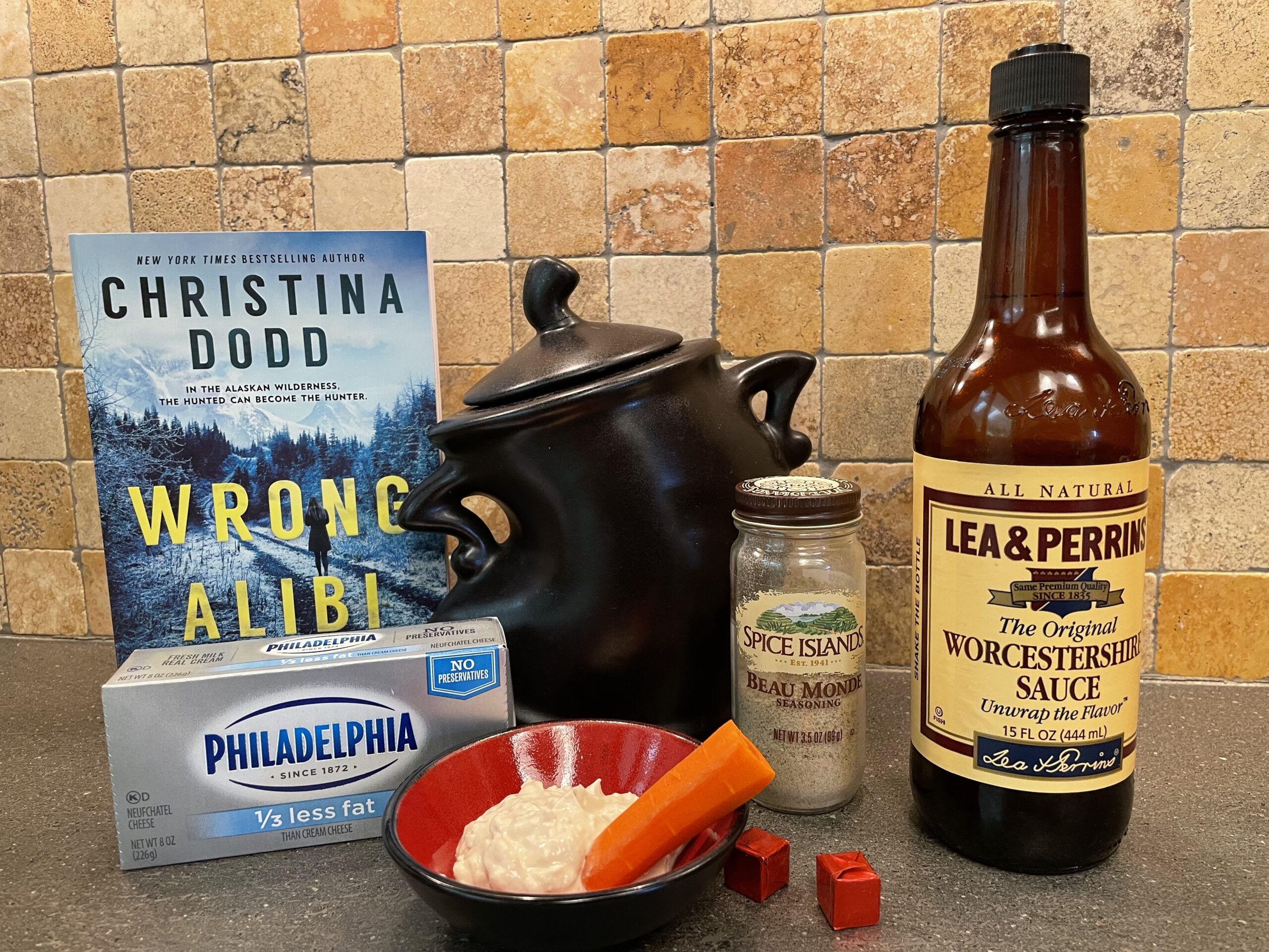 Lillian's Easy Cream Cheese Dip - Christina Dodd