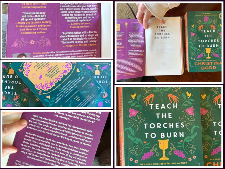 collage of book cover and interior art